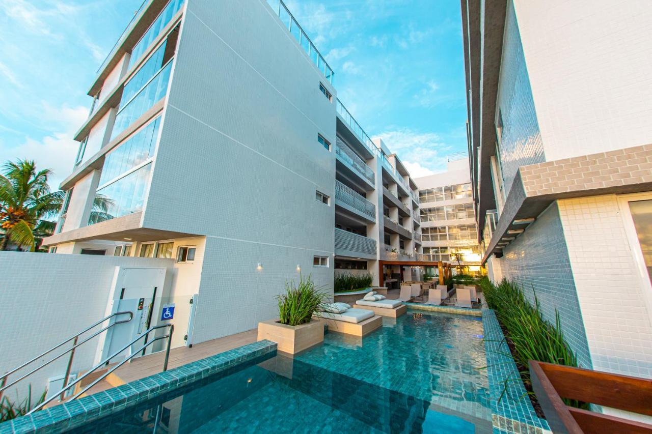 Apartamento Com Jacuzzi Na Beira Mar De Joao Pessoa No Branco Haus Exterior foto